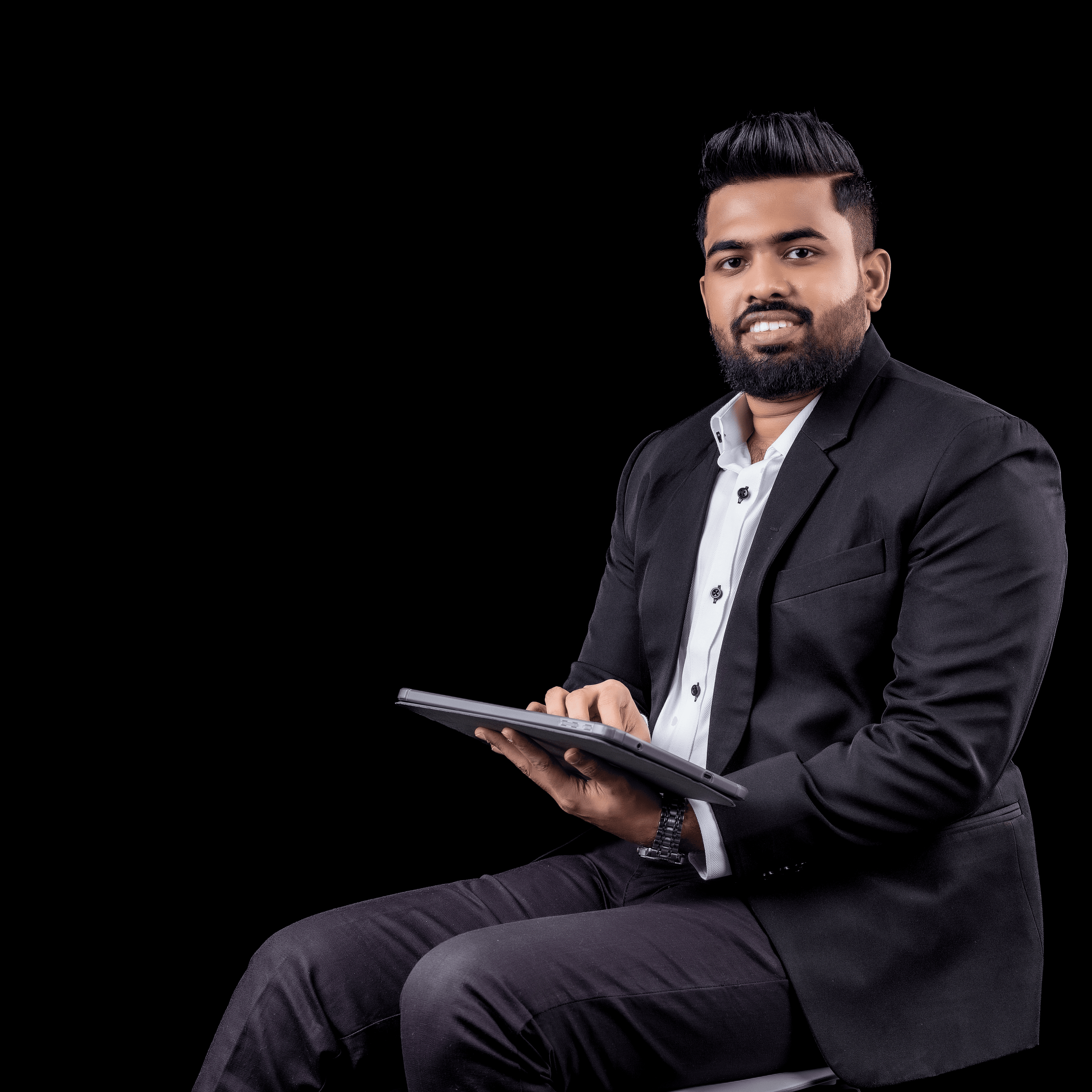 Students collaborating in modern university